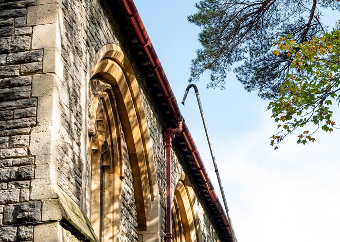Gutter Cleaning Close-up