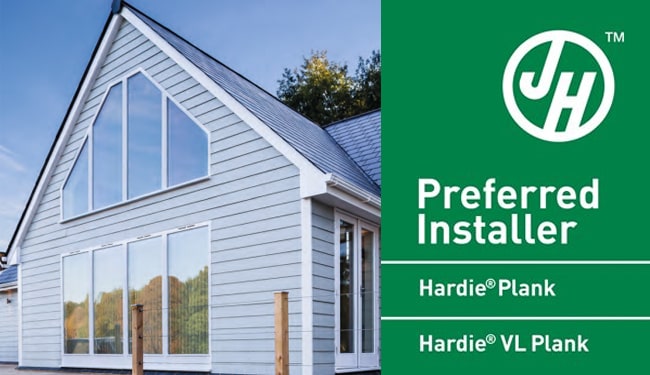 approved hardieplank installer